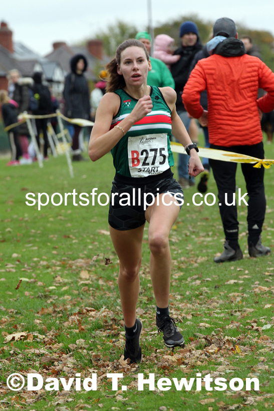 Senior womens Northern Cross Country Relays, Graves Park, Sheffield. Photo: David T. Hewitson/Sports for All Pics